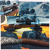 Gletcher M1944 __ Partisanen KARABINER Luftgewehr __ EINMALIGER UMBAU __ Bitte DRINGEND Anschauen