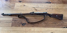 gebrauchte Repetierbüchse Gewehr 98, Hersteller Mauser, Baujahr 1916, nummerngleich ohne Neubeschuß