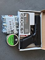 GLOCK 17, Gen5, Co2-Pistole, Kaliber 4,5mm, Diabolo Blowback(P18) SET !! NEU und OVP