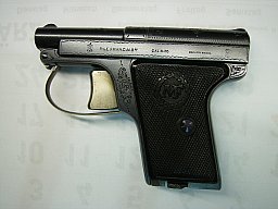 Pistole MF "le francais" Kal. 6,35 mm, Vollgraviert