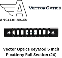 Vector Optics KeyMod 5 Zoll Picatinny Eisenbahnstrecke www.angelarms.eu