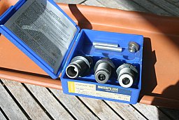 Hartmetallmatritzensatz Kal. .38/.357 von Simplex + RCBS HH 6