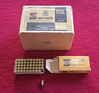 .22 short KK Munition Super match Vostok OVP 600 Stück
