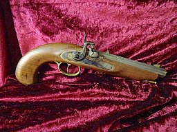 Vorderlader Perkussions Pistole "BONDINI" Kaliber 45