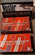 55 Stück Hülsen .243 Win. von Hornady und Nosler