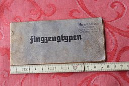 Wehrmacht Taschenheft "Flugzeugtypen" Flugzeug Erkennung für die Flak oder Luftwaffe aus 1939