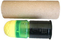 Polizeipatrone 40 mm Antiperson