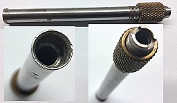 Lothar Walther Einstecklauf 4mm M20 für Walther PPK (7,65mm) Top-Zustand