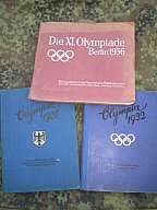 Antiquarisches Buch: konvolut Sammelbilderalben Olympia 1928/32/36