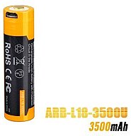 Fenix ARB-L18-3500U mAh 18650 LiIon Akku geschützt Taschenlampe