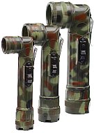 Winkelstabtaschenlampe, US ´S´ flecktarn neu