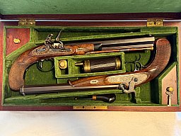 HEGE Manton vermutl. de Luxe, Lauf MOLL IMPROVED 010 + HEGE Siber vermutl. French Style – im Kasten
