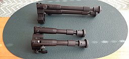 2 x Bipod /Zweibein - 1 x zum klemmen/1 x für Picatinny/Weaver