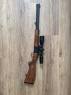 Merkel B4 Bockbüchsflinte 20/76//.22Hornet//.30-06