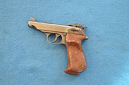 SEHR SCHÖNE PISTOLE WALTHER MANURHIN PP SPORT .22 LR