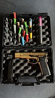 GDPA 9 Schreckschuss waffe Farbe:Gold 9mm