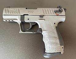 Walther P22 Q Tungsten Gray 9mm P.A.K.