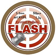 Kvintor Flash Kwintor Flash Knall Diabolos 5,5 mm .22 50 Stück 1,3 Gramm für Luftgewehr Luftpistolen