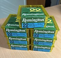 Paket: 7x Remington Target 22 lfb 100er Box - Vintage DuPont 6100