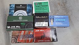 Munition 308Win Konvolut Geco SAKO Hornady RWS Training Jagd Sport bleifrei Training RWS Target