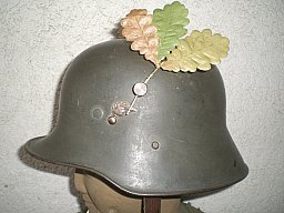 Stahlhelm Österreich B-Gendrmerie aus dem 1. Weltkrieg