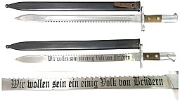 Schweizer Pionier-Bajonett / Säge-Bajonett M1914