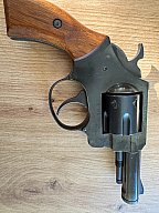 EM-GE Modell 39 - PTB 293 - Holzgriffschalen - inkl. Koffer
