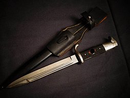 Wachtmannschaften Bajonett, Extraseitengewehr, wk2, Koppelschuh