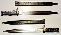 deutsches Bajonett 88/98 mit Notscheide