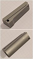 1911 Mainspring-Housing. Glatt.