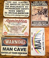 Prächtige DEKO für die "Man Cave" des Schützen oder Sammlers