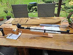 Hämmerli AR 50 mit neuer Kartusche Luftgewehr