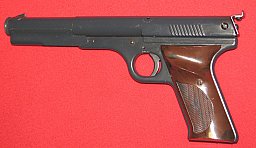 DAISY / USA, eine Kinder - Luftpistole aus Blech mit Kunststoff - Griffschalen in 4,5mm