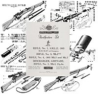 Nachdruck Dienstvorschrift Enfield Gewehr No.1, No.4 und No.3 (P14)