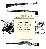 Nachdruck US-Dienstvorschrift M1 Garand Instandsetzung von 1947