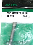 RCBS #9812 EXP-Decapping UNIT CAL 30 Zündhütchen Ausstoßerspindel für Kalibrier Matrizen Expand 308