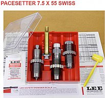 LEE 3-Die-Pacesetter Langwaffen Matrizensatz-SET Full-Length | 7,5x55 SWISS 7.5 x 55 | #90767 NEU