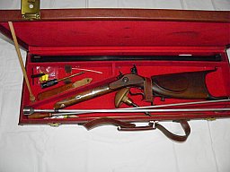 Vorderlader Scheibenbüchse Perkussion / Rolf Wolf Schwäbisch Hall Kaliber .41 komplett alles dabei
