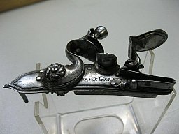 Pistolen Steinschloss Flintlock Italien ca 1660 sign FRANC GARATO