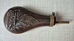 Pulverflasche, gebraucht Replik