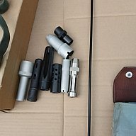 Platzpatronen-Düse Manöver-Gerät Mündungsfeuerdämpfer MDF AK Saiga Ruger ..