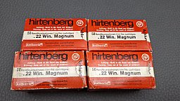 Munition .22 Magnum 22WMR 4 Schachteln Hirtenberger Versandkostenfrei 200 Schuss