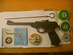 Walther Luftpistole Mod. LP 53 mit Munition