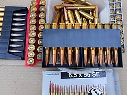 Munition Patronen S&B 6,5x55 Schweden-Mauser Sellier & Bellot