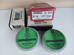 Konvolut Geschosse Kal. .38 ; .357 und 9mm also .355