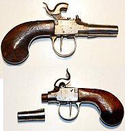 französisches Perkussionsterzerol um 1860