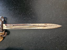 K.u.k. Messerbajonett M1895 (M.95) - F.G.G.Y. Budapest - Doppeladler - mit Scheide & Troddel