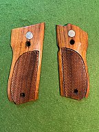 HOLZGRIFFSCHALEN ORIGINAL S&W FÜR 39/59 EVTL. NACHBAUTEN
