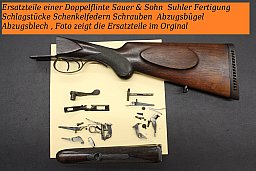 Sauer & Sohn Doppelflinte Ersatzteile