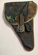 Pistolentasche fürP1(P 38) orig. BW in Flecktarn